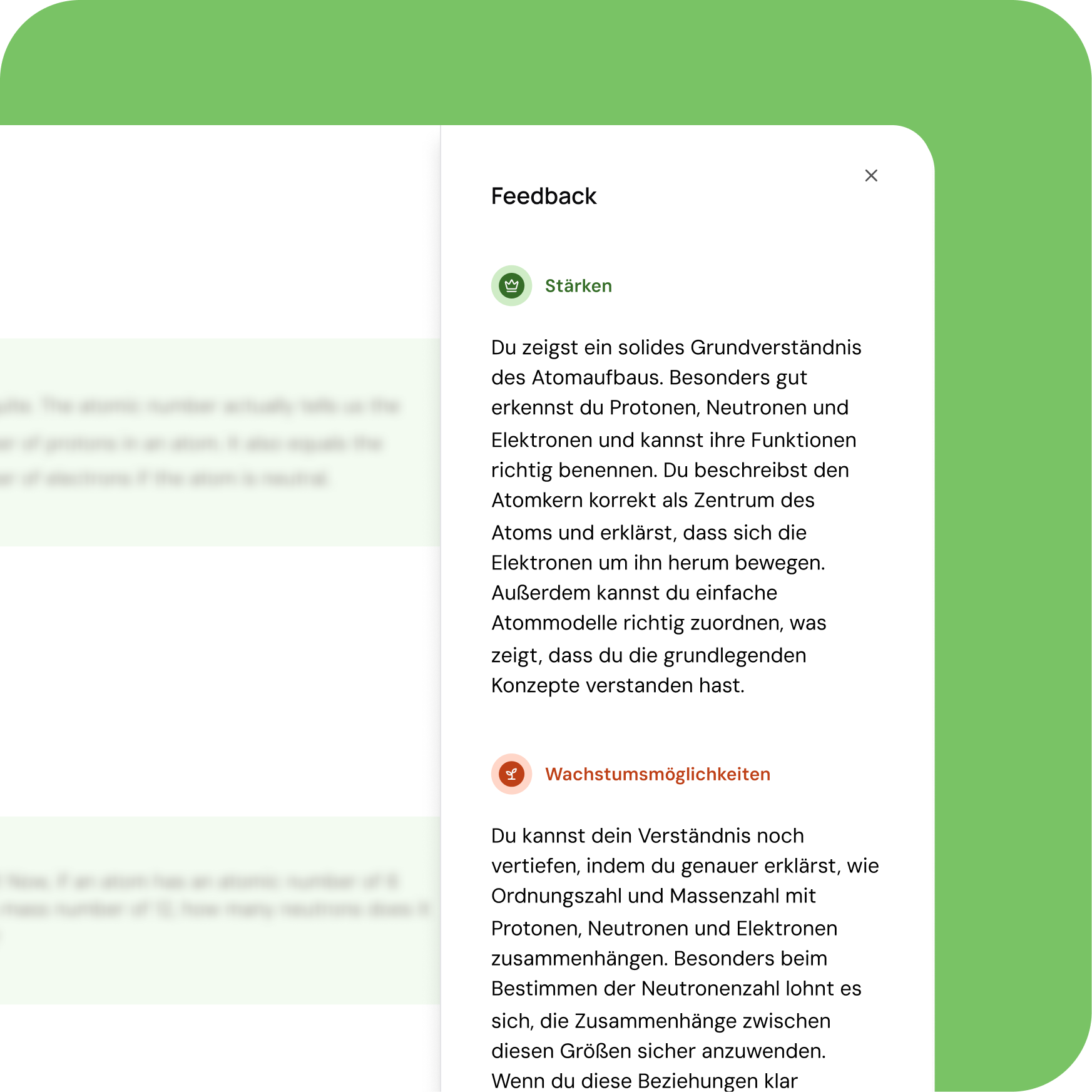 Detailed essay feedback in the Sokra interface.